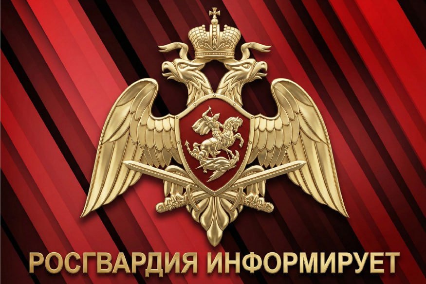 Росгвардия информирует о соблюдении установленных правил оборота оружия