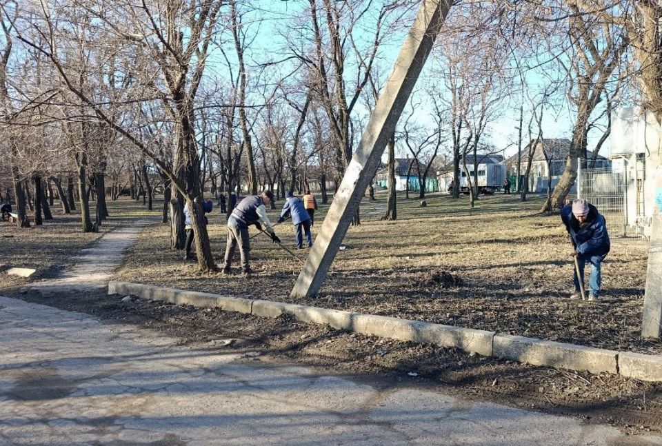 Коммунальными службами проведены работы на территории города