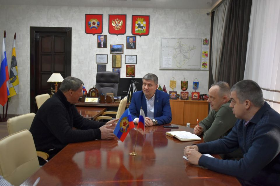 Владимир Чернев: Сегодня провёл личный приём жителей Старобельского муниципального округа