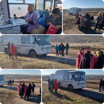 11.03.2026 года ГБУЗ "КЛЦГМБ "Княгининская" ЛНР организован и проведен плановый выезд передвижного медицинского комплекса "Флюмамм" в пгт