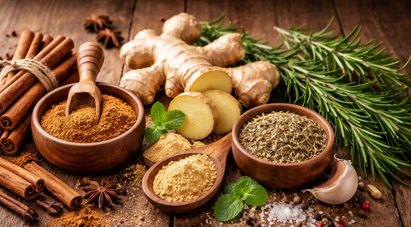 Чем приправить жизнь? Названы самые полезные специи зимой и весной