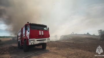 С весной в республику вернулась и угроза стихийных пожаров