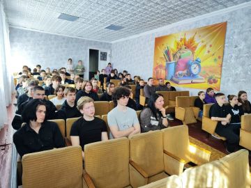 Профилактическая лекция «Вредные привычки и терроризм: уязвимость личности и общества» прошла для учеников Успенской СШ №3