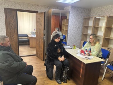 В общественной приемной Главы Луганской Народной Республики в Беловодском муниципальном округе проводится регулярный прием граждан
