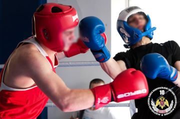 В Луганске состоялся чемпионат по боксу среди подразделений республиканского Управления Росгвардии