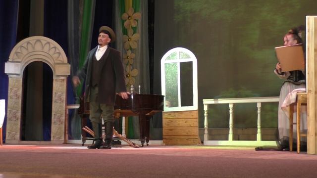 Любите театр?. Тогда смотрите постановку спектакля по пьесе А.П.Чехова "Медведь" режиссёром-постановщиком Сергеем Коваленко