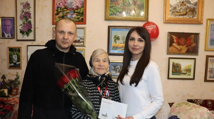 Путин поздравил со столетним юбилеем труженицу тыла из Северодонецка Евдокию Вихрову