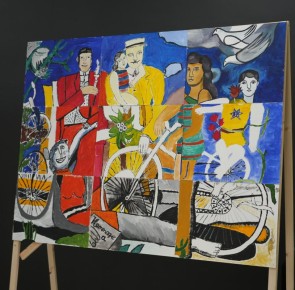 Командная работа как искусство: первый день модуля «Героев Луганщины» завершился АРТ-проектом