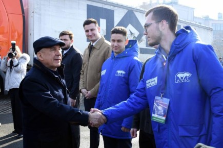 Очередной груз для жителей Рубежного отправило татарстанское отделение «Единой России»