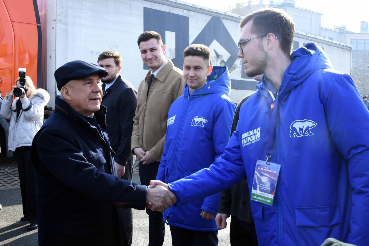 Очередной груз для жителей Рубежного отправило татарстанское отделение «Единой России»