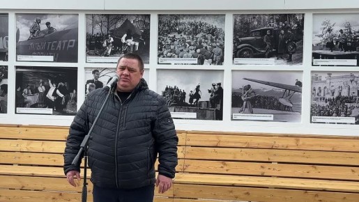 Андрей Рубанцов: В Ровеньках открыли уличную выставку "Театральная площадь", подготовленную специалистами Музея-заповедника героической обороны и освобождения Севастополя совместно с Минкультом РФ