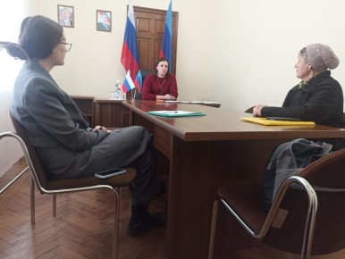 Заместитель Главы Администрации города Алёна Еськова провела личный прием граждан