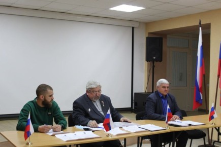 Виталий Коваленко: Сегодня принял участие в заседании Совета Беловодского муниципального округа