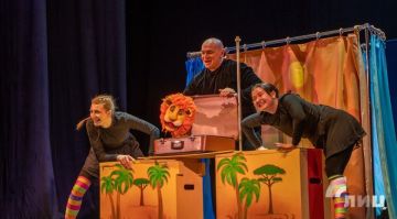 Премьера спектакля «Приключения Бонифация» прошла в Луганском театре кукол