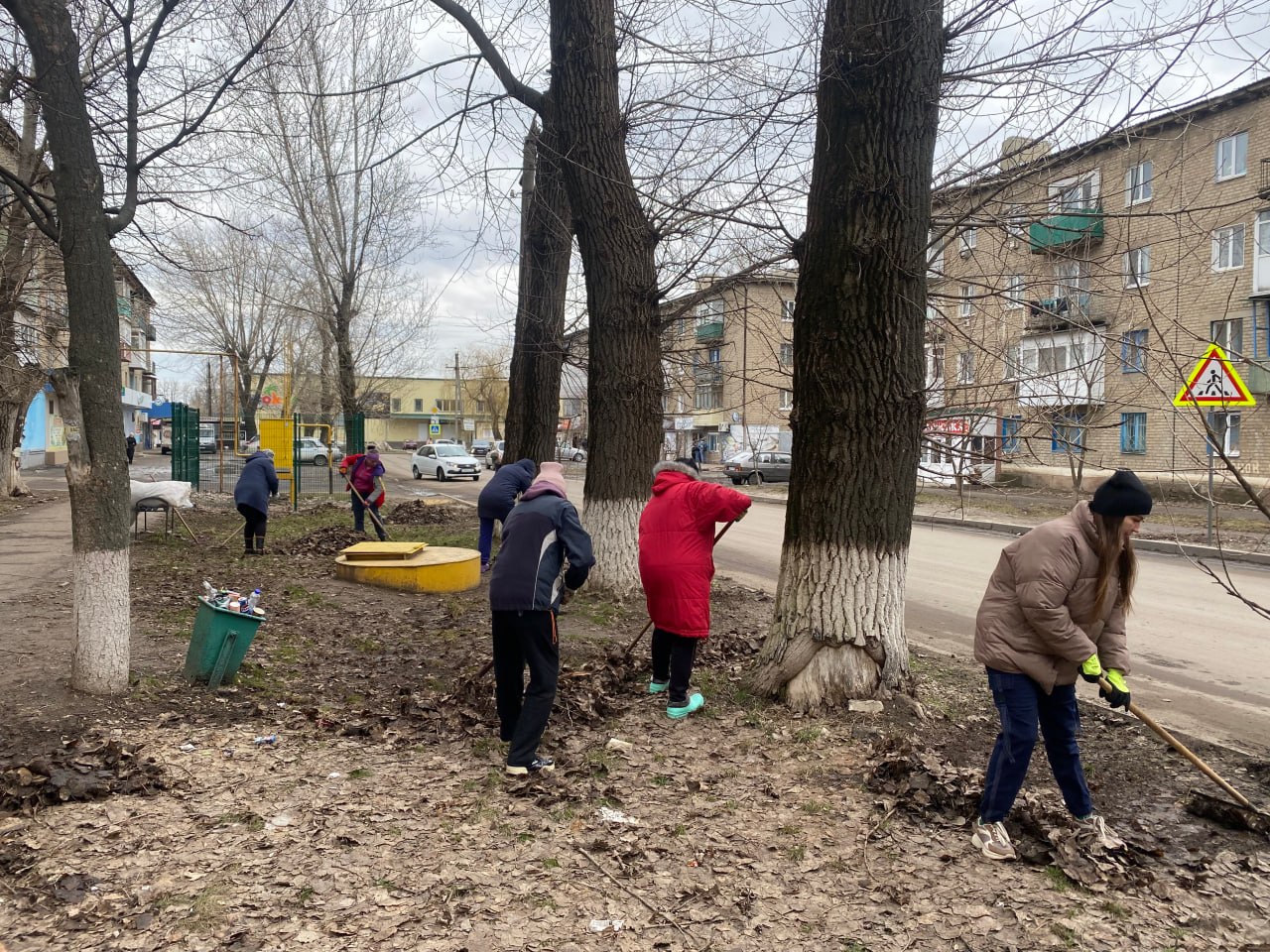 В Суходольске провели городской субботник