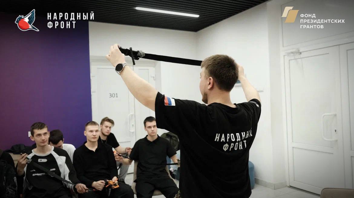 МОЛОДЁЖКА НФ ЛНР провела обучение ПЕРВОЙ ПОМОЩИ!