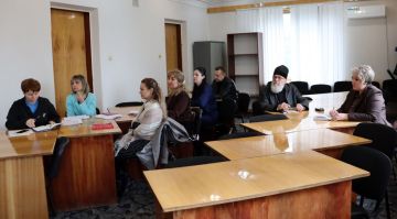 В Администрации Антрацитовского муниципального округа состоялось очередное заседание экспертного совета по вопросам гармонизации межнациональных (межэтнических) и этноконфессиональных отношений