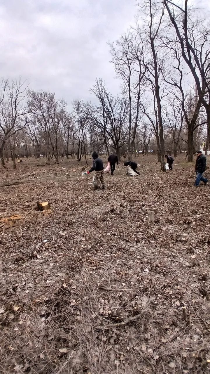 Работы по наведению санитарного порядка и благоустройству идут полным ходом