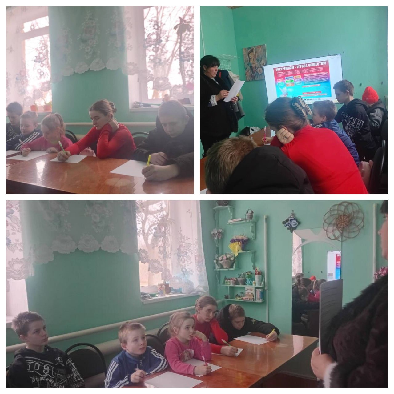 В селе Круглик провели тематическую программу «Профилактика экстремизма и терроризма в молодежной среде»