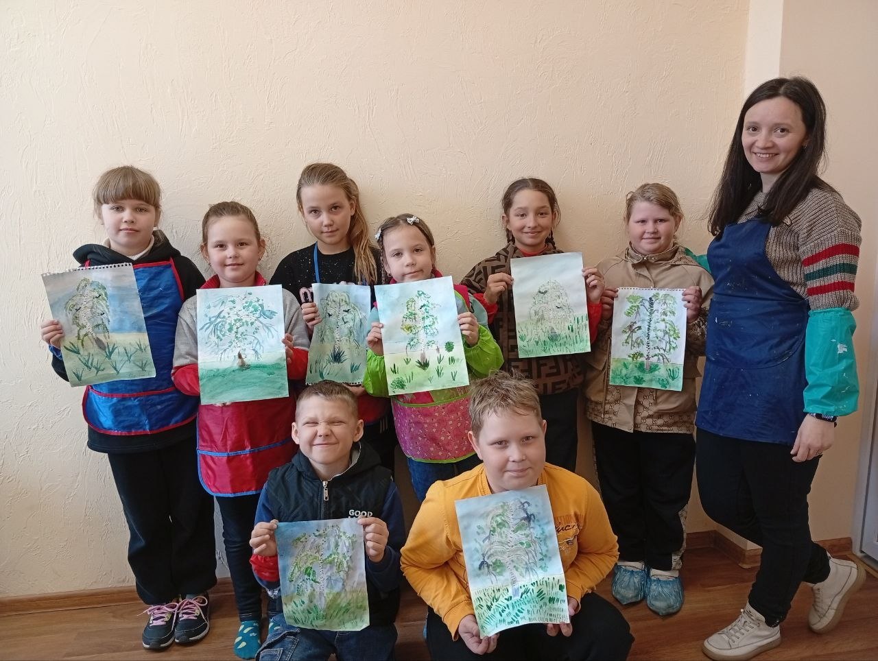 Творческий мастер-класс по акварели в нашей школе искусств!