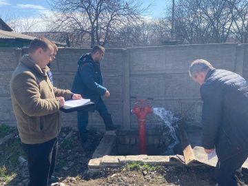 В Лутугинском муниципальном округе проведена проверка пожарных гидрантов в преддверии пожароопасного сезона