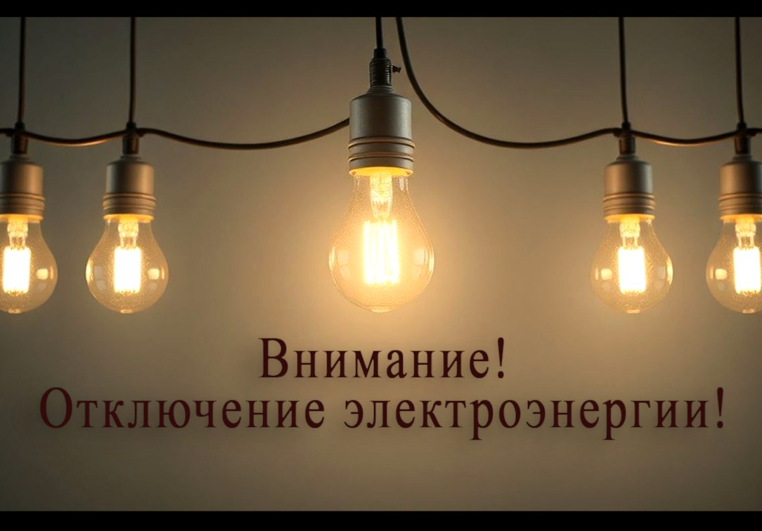Внимание! Отключение электроснабжения!