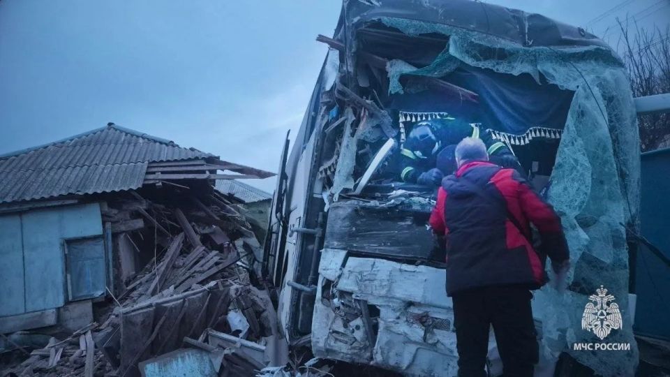 Появились новые подробности ДТП с автобусом "Москва-Стаханов"