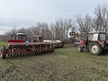 Аграрии прифронтовой Кременной вышли в поле