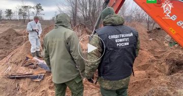 ЛНР из братской могилы достали 12 тел жертв ВСУ