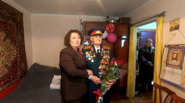 Ветеран Великой Отечественной войны Григорий Пономаренко отметил 100-летний юбилей