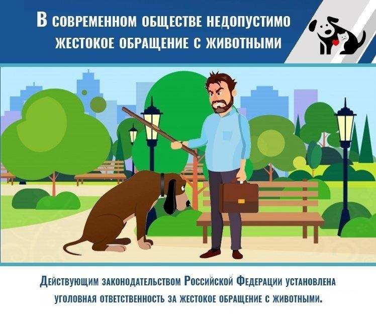 Уважаемые жители!. Администрация городского округа город Ровеньки (Администрация) напоминает о том, что причинение физического вреда животным является жестоким обращением и недопустимо на территории городского округа