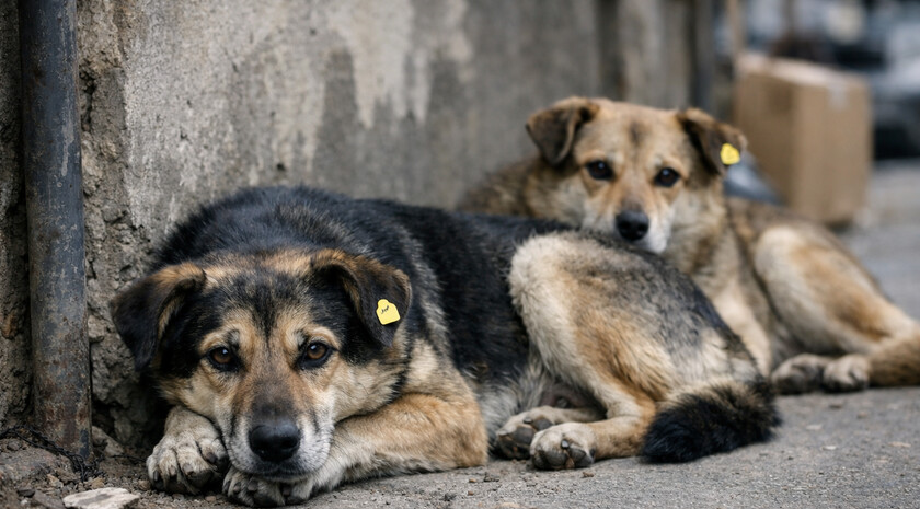 Особая метка. Что означают желтые бирки на ушах бездомных собак