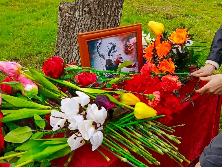 Иван Кусов: Как и обещал, съездил на место захоронения политрука Еременко Алексея Гордеевича в селе Хорошее к 120-летию со дня его рождения