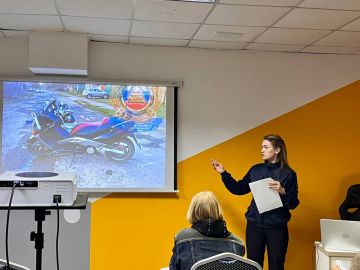 Сотрудники Госавтоинспекции провели профилактическую беседу с учащимися автошкол «Права» и «Автошкола им. Давыдова»