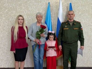 В Марковке передали Орден Мужества семье погибшего Героя