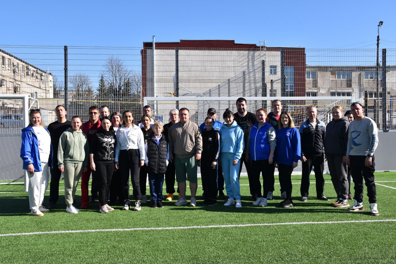 Первомайские единороссы дали старт Всероссийскому спортивному марафону «Сила России»