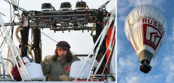 Иван Санаев: Два рекорда за один полёт: Фёдор Конюхов покоряет небо!