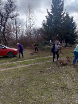 Марина Филиппова: Чистота и порядок к Светлому празднику: Новоайдарский округ готовится к Пасхе