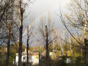 Админ не может оставить эту красоту в комментариях - полюбуйтесь вместе со мной вчерашней радугой