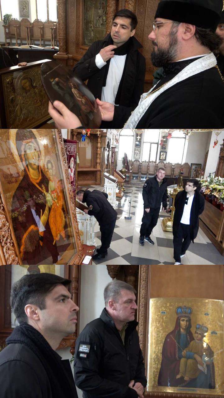 Дмитрий Зименкин: Отреставрированные иконы вернулись в храм в ЛНР