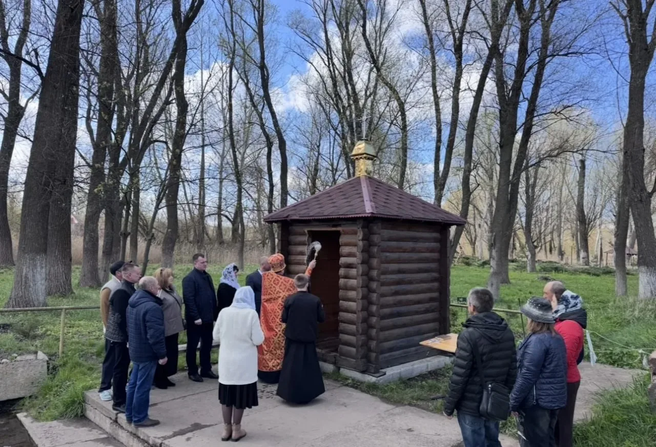 В Горском освятили часовню во имя пророка Илии на территории Ивановского родника