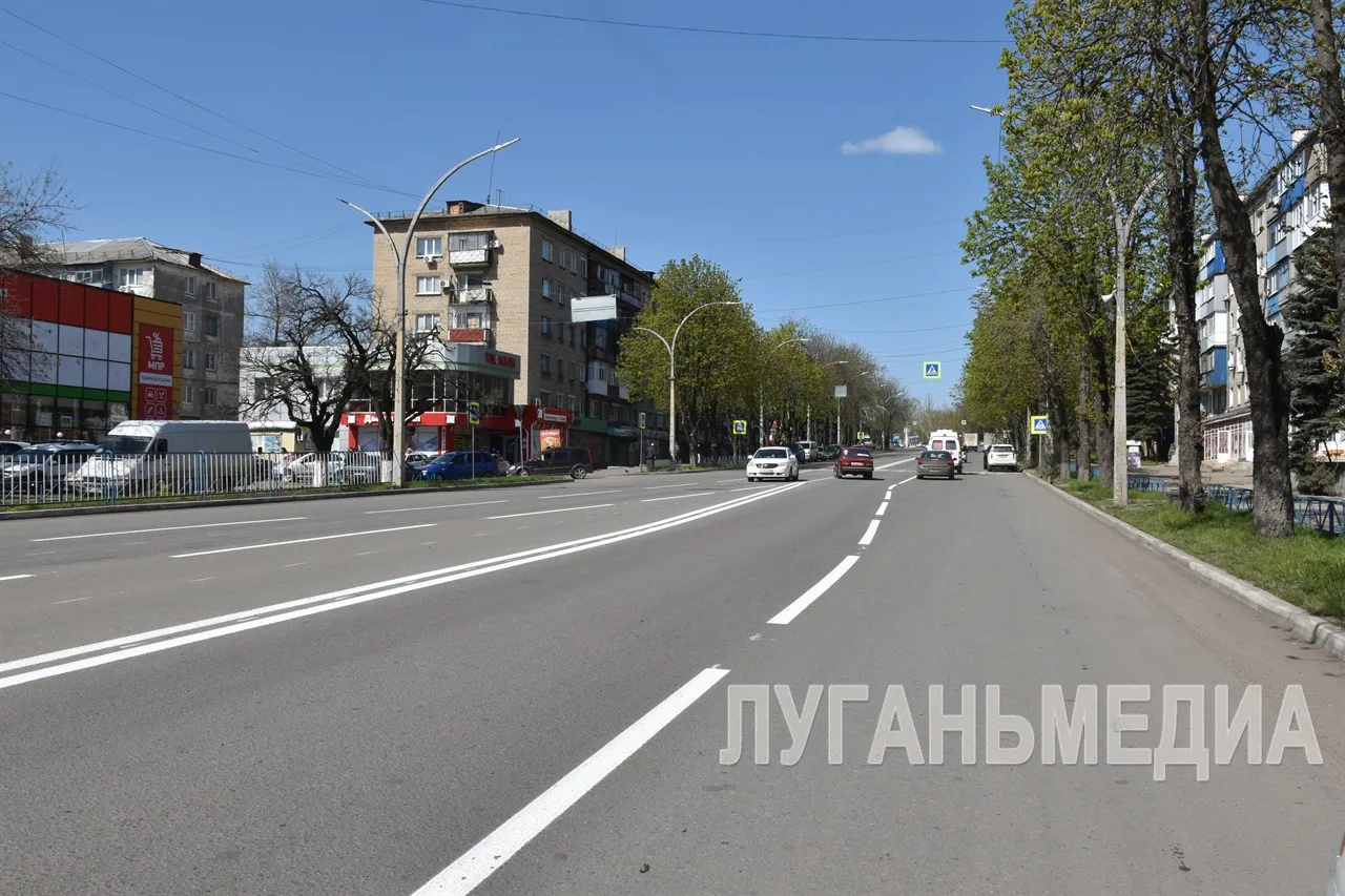 Новая дорожная разметка появилась на улицах Антрацита