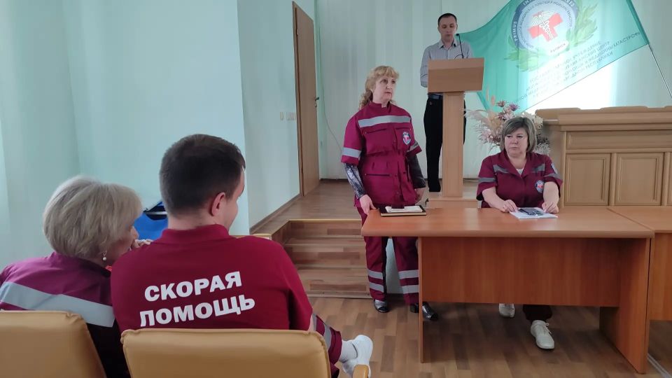 В Луганском центре медицины катастроф прошло ежегодное тренировочное занятие