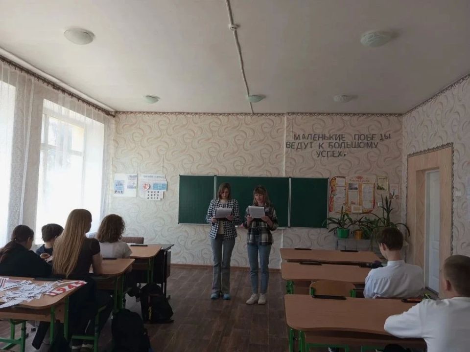 В Меловском округе для школьников прошла лекция «Государственная Дума — структура и полномочия»