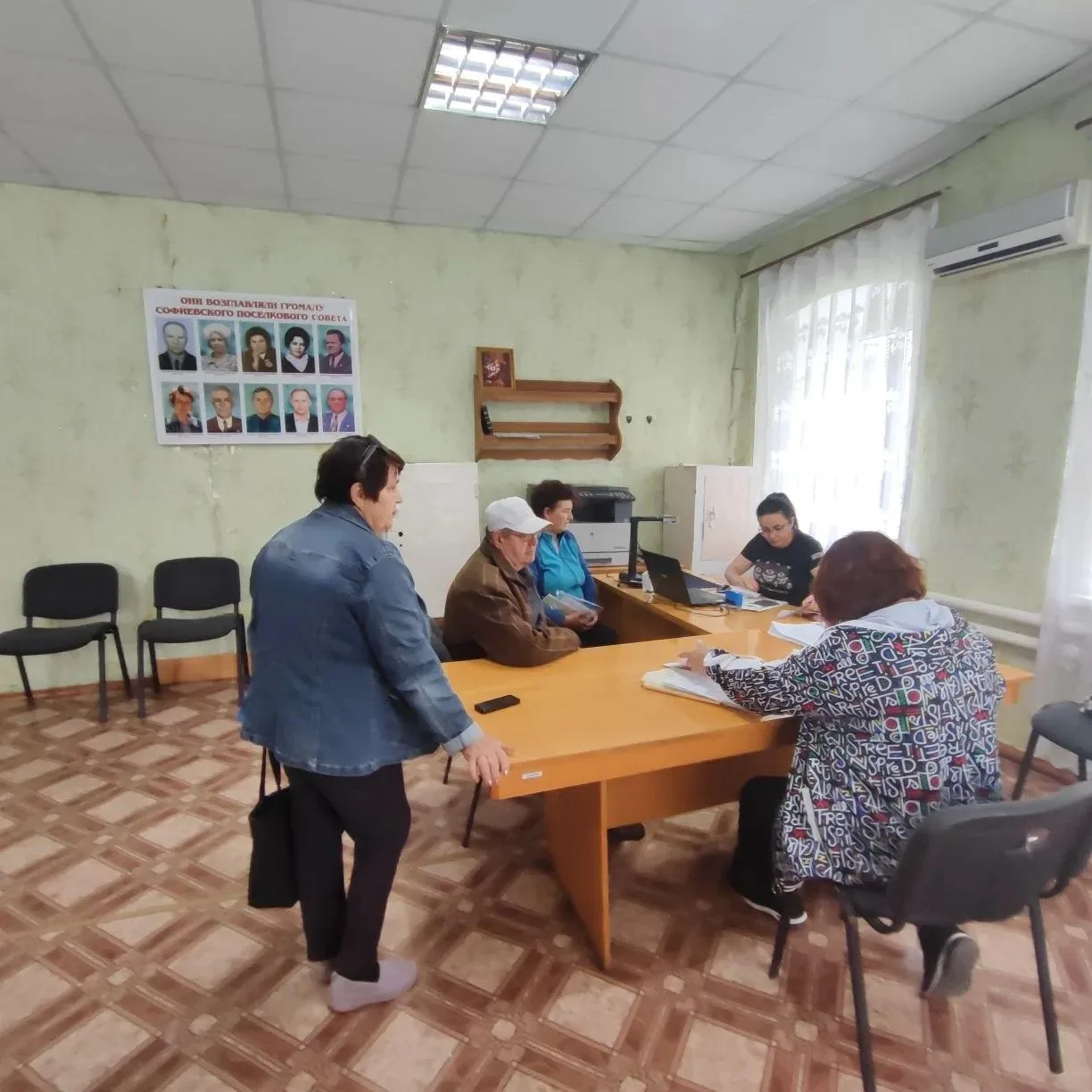 14 мая в пгт. Софиевский состоялся выездной приём специалистов ППК «РОСКАДАСТР» (г. Луганск)