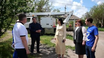 В Луганске восстанавливают уличное освещение Подробнее - в видеосюжете
