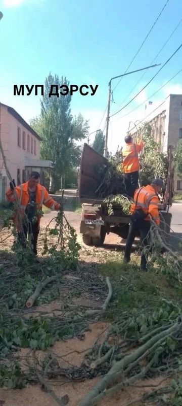 За период с 13 по 15 мая работниками МУП "ДЭРСУ" были выполнены следующие работы: