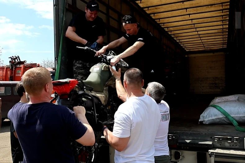Очередной гуманитарный груз для участников специальной военной операции доставили из Красноярского края