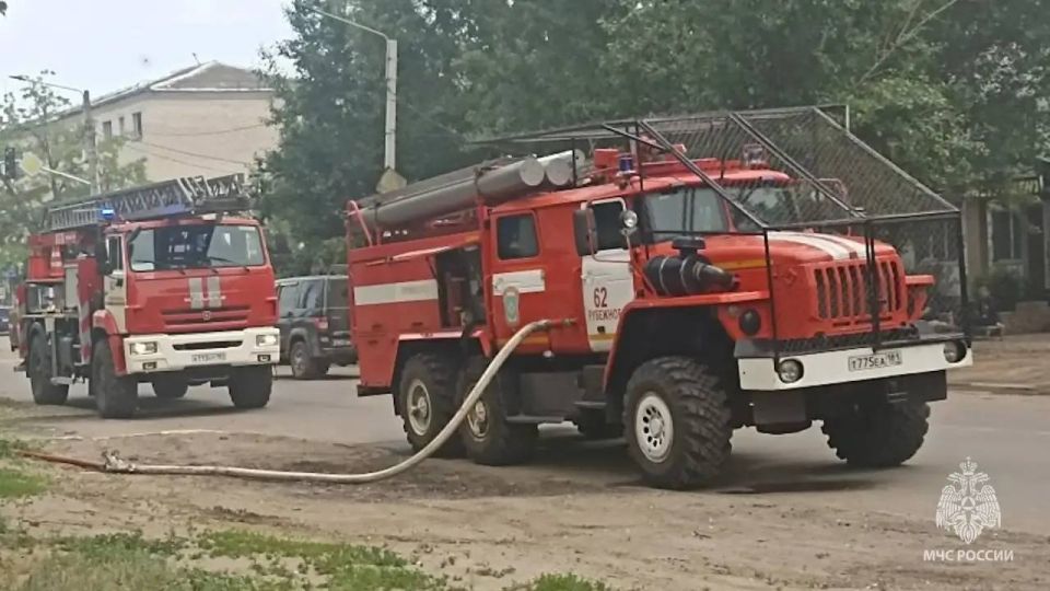 Мужчина погиб на пожаре в Рубежном
