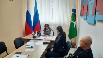 Заместитель Председателя Совета городского округа города Брянка Светлана Стрижаченко провела приём граждан